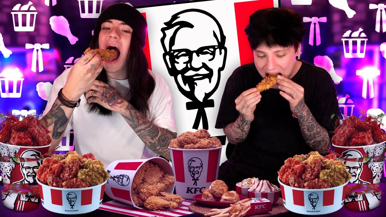 PROBAMOS TODOS LOS SABORES DE POLLO KFC