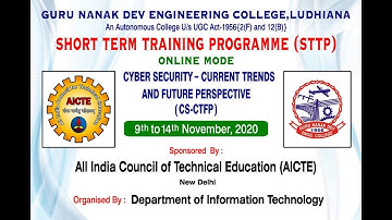 AICTE STTP | Cyber Security | Session 3- Day 1