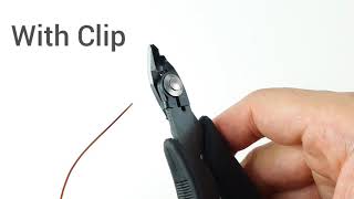 Diagonal Cutter With Safety Clip