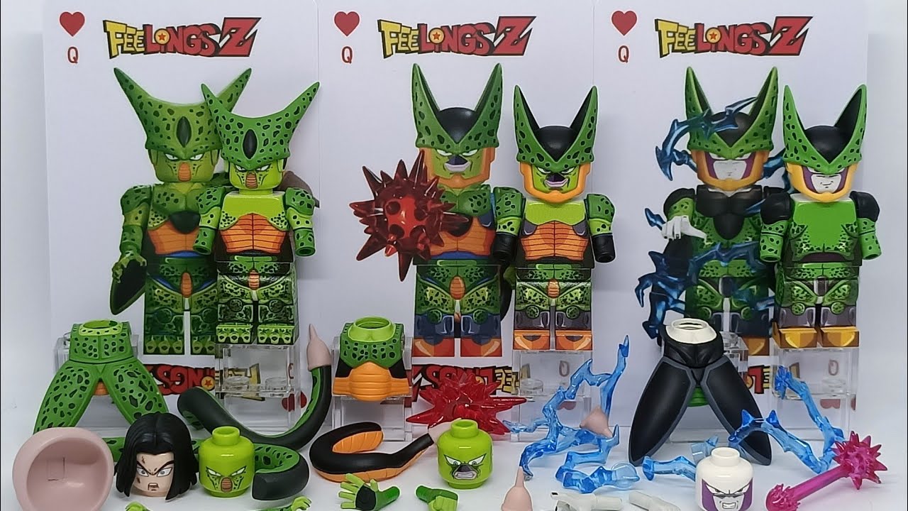 My Lego custom collection Dragon Ball Android Cell from Feelings