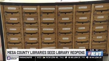 Mesa County Libraries Seed Library reopens
