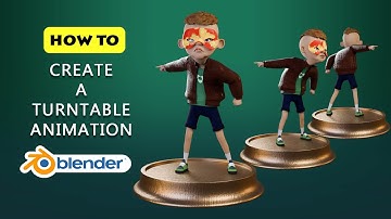 How To Create Turntable Animation In Blender