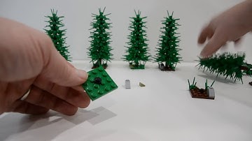 Tutorial  Lego Pine Tree MOC # 1 January 23rd 2019