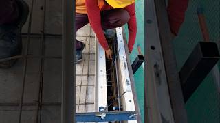 Kicker nut fixing #shorts #construction #shortsfeed #foryou #viralvideo #rcc #building #RMC #mivan