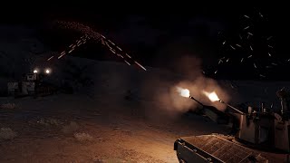 ArmA 3 - A-10 Warthog 30mm Cannon vs Anti-Air - GAU-8 Avenger - Tracer - Simulation screenshot 1