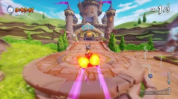 Crash Team Racing Nitro-Fueled - Developer Time Trial on Spyro Circuit