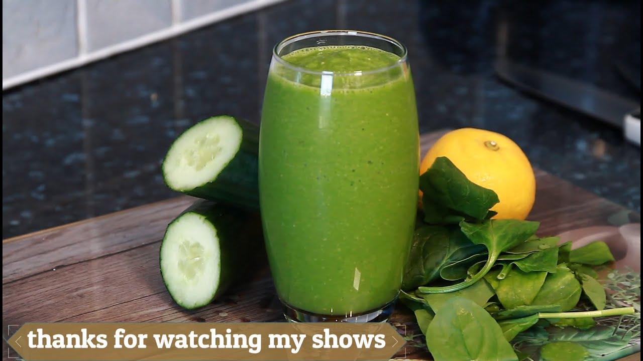 ONE  WEIGHT LOSS RECIPE GREEN SMOOTHIE | Chef Ricardo Cooking | BREAKFAST IDEAS IN THE MORNING  