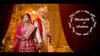 Rishabh & Ankita Cinematic Wedding teaser screenshot 3