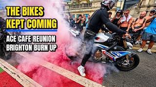 Ace Cafe Rockers Reunion Brighton Burn Up 2026 | Massive Motorcycle Meet-Up