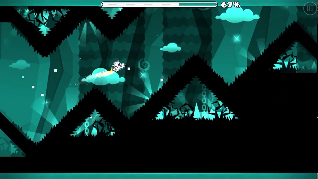 Within the sadness By M3nhHu3 | Geometry Dash