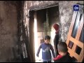 الضفة الغربية مستوطنون يحرقون المسجد