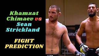 Khamzat Chimaev vs Sean Strickland, FIGHT PREDICTION ! #khamzatchimaev #seanstrickland #ufc328