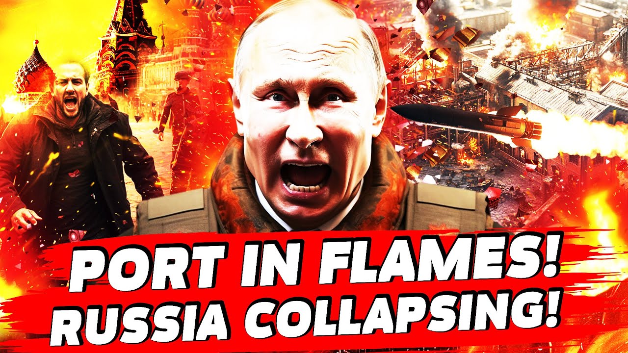 🔴NOW: RUSSIA IN MELTDOWN — PORT IN FLAMES, OIL PLANTS DESTROYED, ECONOMY CRASHING! | DASHA