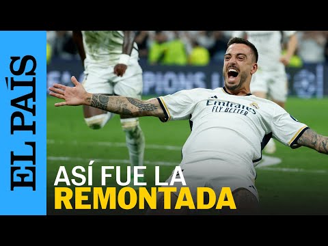 CHAMPIONS | Así se narró la remontada del Real Madrid ante el Bayern en las semifinales | EL PAÍS