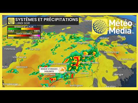 A high-alert end of the day for southern Quebec