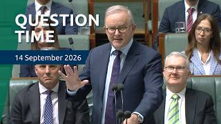 Details House Question Time - 14 September 2026 Guide