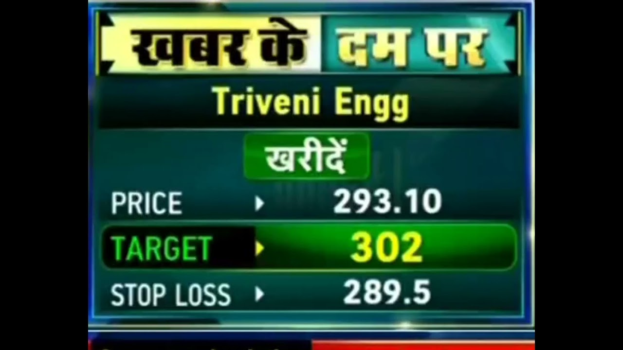 Triveni engineer latest news | Triveni Engineering share analysis