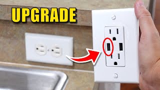 How to Install a USB wall Outlet by Daddicated 512 views 8 months ago 3 minutes, 38 seconds