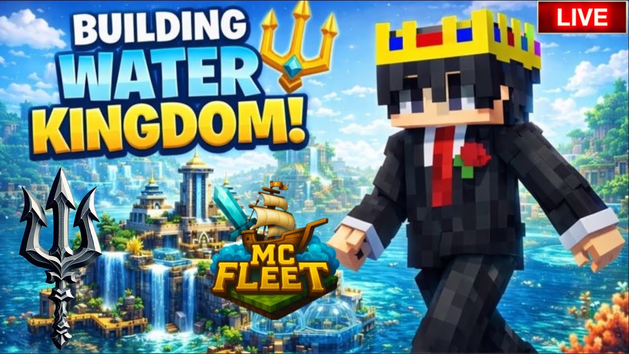 MCFleet Water Kingdom Level NEXT 😎 | MCFleet Server Live