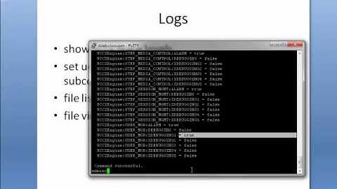 UCCX 8.0 CLI Overview