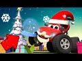 モンスタータウン クリスマス - クリスマスプレゼント 🚚 カーシティー - 子供向けトラックアニメ Super Truck Animation for Kids