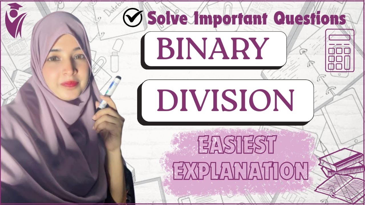 Binary division | binary division questions | class 11 - YouTube