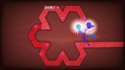 ADOFAI Custom Level #1 - SHIKI - Pure Ruby