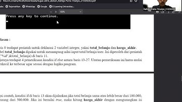 Tugas akhir pengantar coding perhitungan diskon program C++