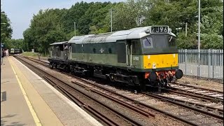 Class 25 & 171 | D7612 / 25901 & 171809 | Spa Valley Railway & Southern | Eridge | 18/06/23