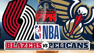 New Orleans Pelicans VS Portland Trailblazers Live ScoreBoard