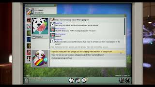 Warframe 1999: Minerva and Velimir asking the Drifter about Neci Rusalka - Lol/interrogated options