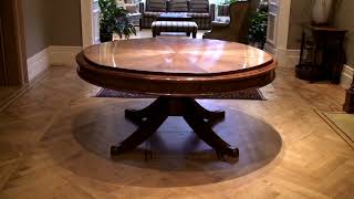 3D Expanding Circular Dining Table
