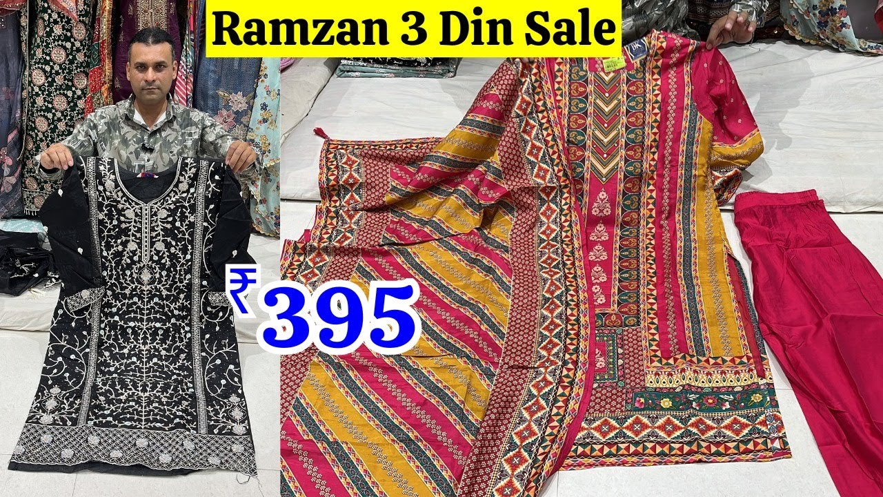 Ramzan 3 Din Sale Pakistani Suits Readymade Garara Plazo Wholesale ...