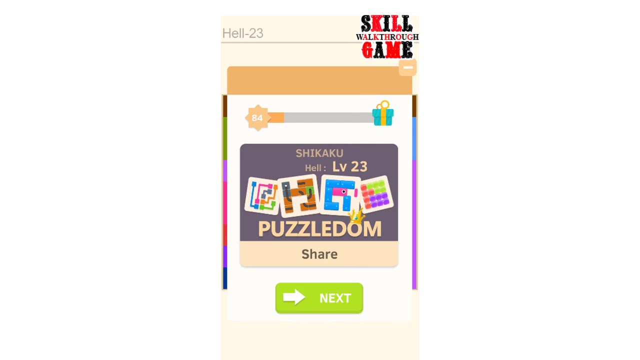 Puzzledom - Shikaku Hell Level 1 - 150 - Walkthrough