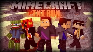 Minecraft: TNT Run Minigame! w/ Bashurverse, Bodil40 & PrestonPlayz