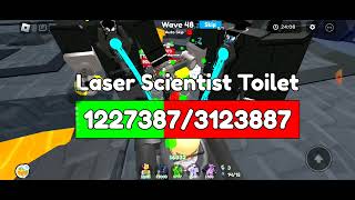 เล่น endless toilet tower defense roblox