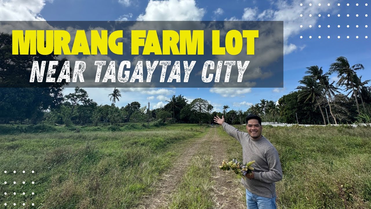 FARM LOT FOR SALE 10MINS AWAY FROM TAGAYTAY