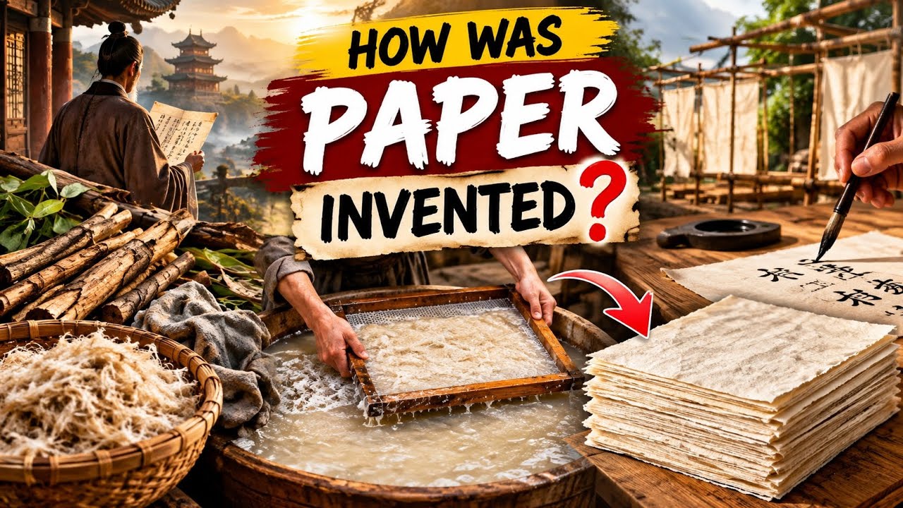 How Was Paper Invented? The Ancient Secret That Changed the World ...