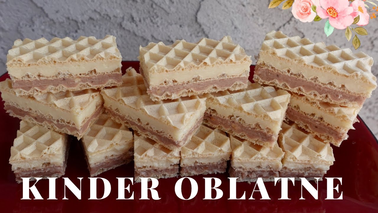 KINDER OBLATNE, JEDNOSTAVNE I BRZE ZA NAPRAVITI