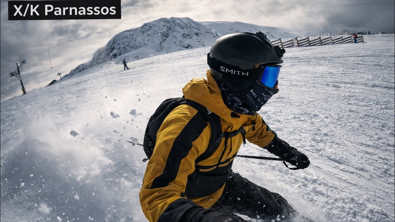 Μία μέρα στο Χιονοδρομικό κέντρο Παρνασσού - Parnassos ski