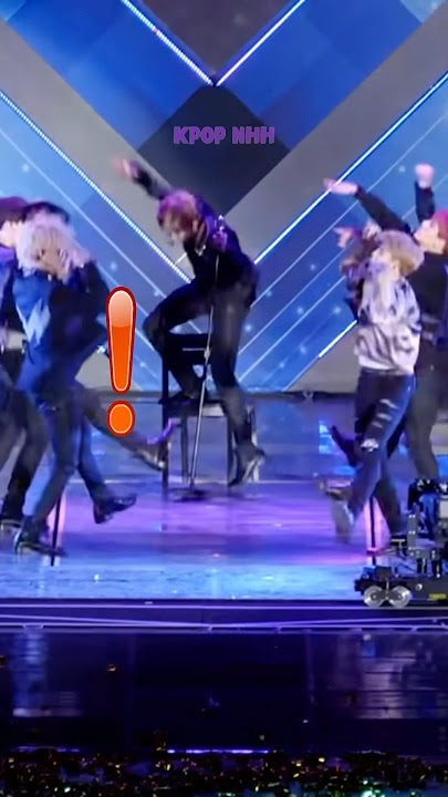 RM's Extremely Professional Handling Of A Slip On Stage 👍😱 #shorts #rm #bts