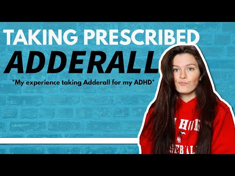 What it's like to take PRESCRIBED Adderall for ADHD/ADD || Side Effects of Adderall thumbnail