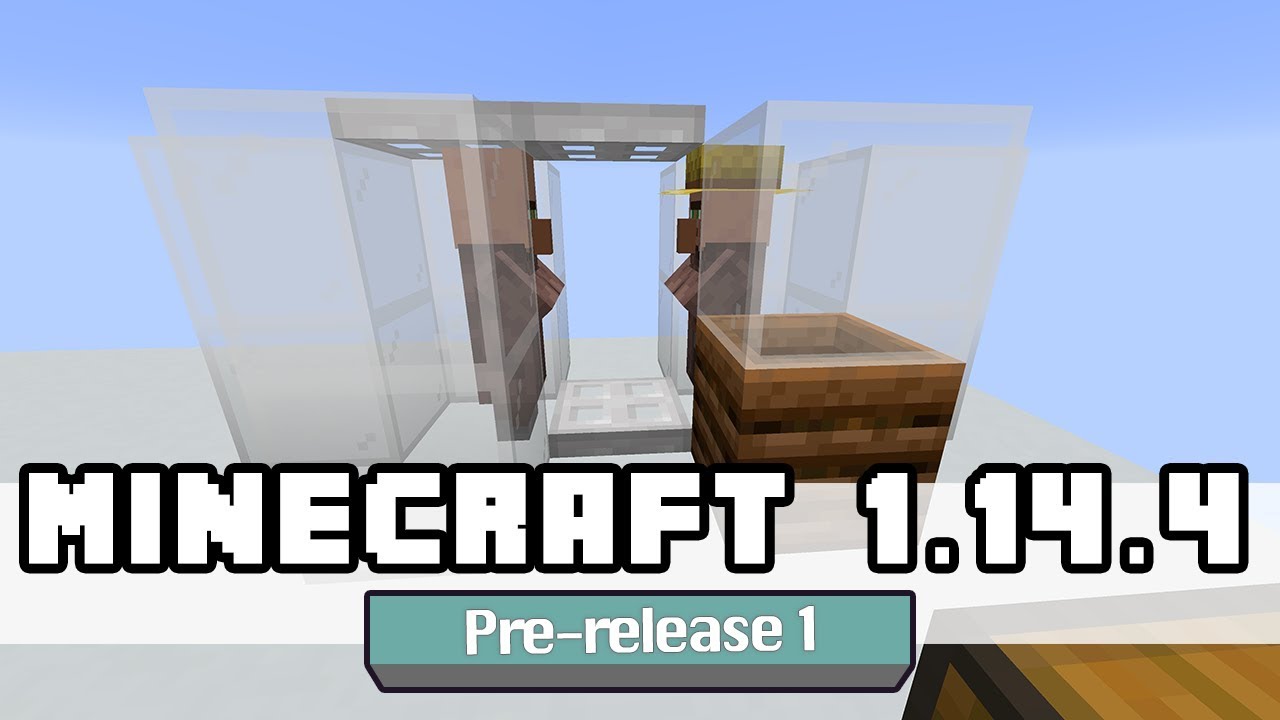 Minecraft 1.14.4 – Pre-release 1