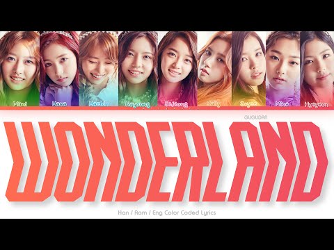 gugudan (구구단) Wonderland Color Coded Lyrics (Han/Rom/Eng)