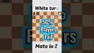 “Mate in 2… Can You Find It? ♟️🤔”
