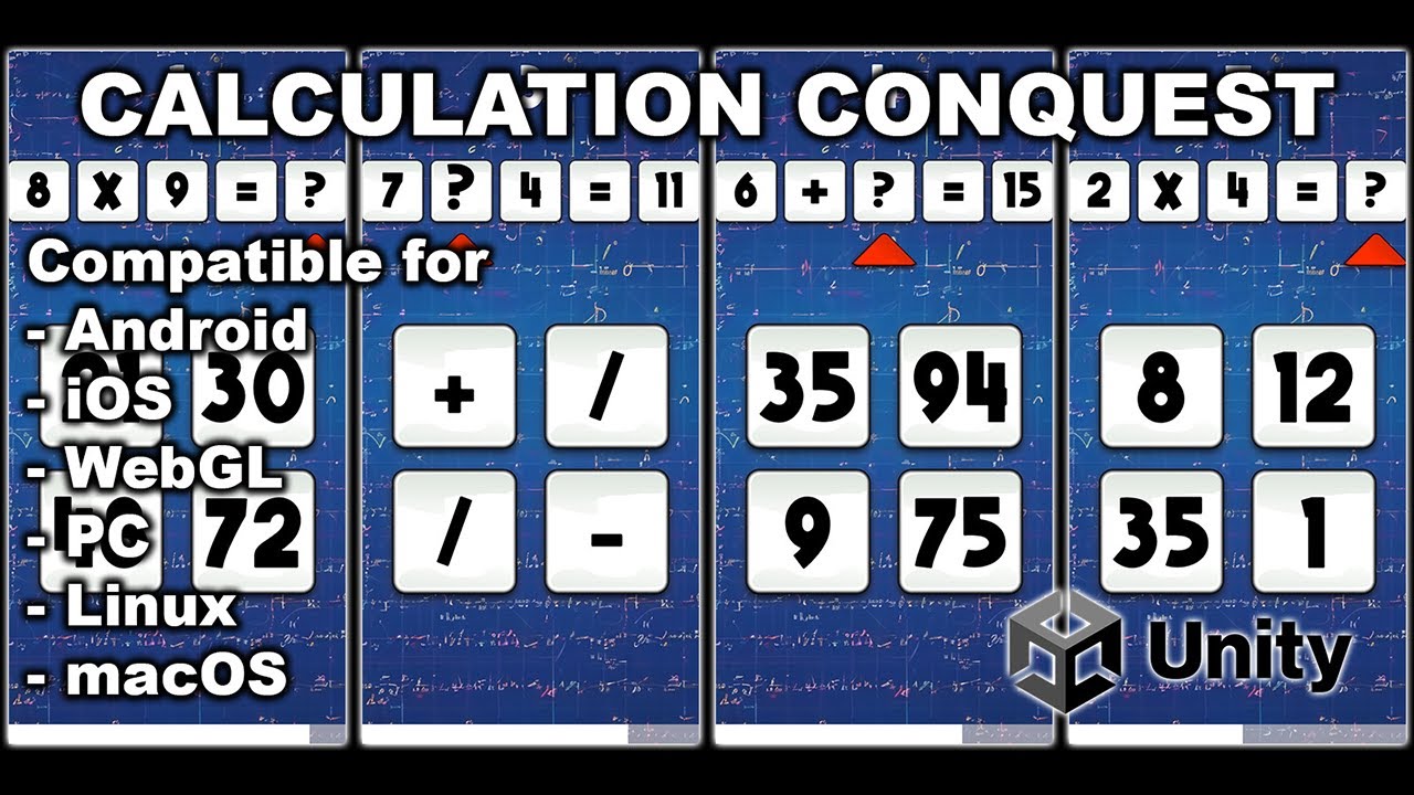 Calculation Conquest - Unity Game Source Code - YouTube