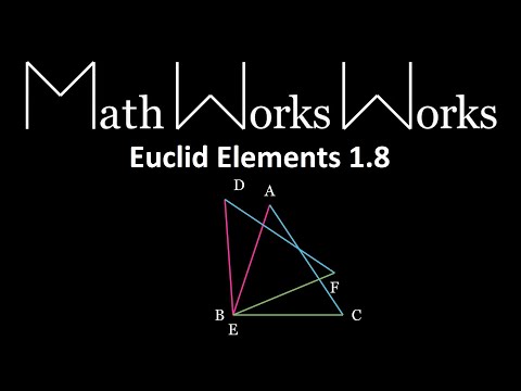 Euclid Elements -- Proposition 1.8