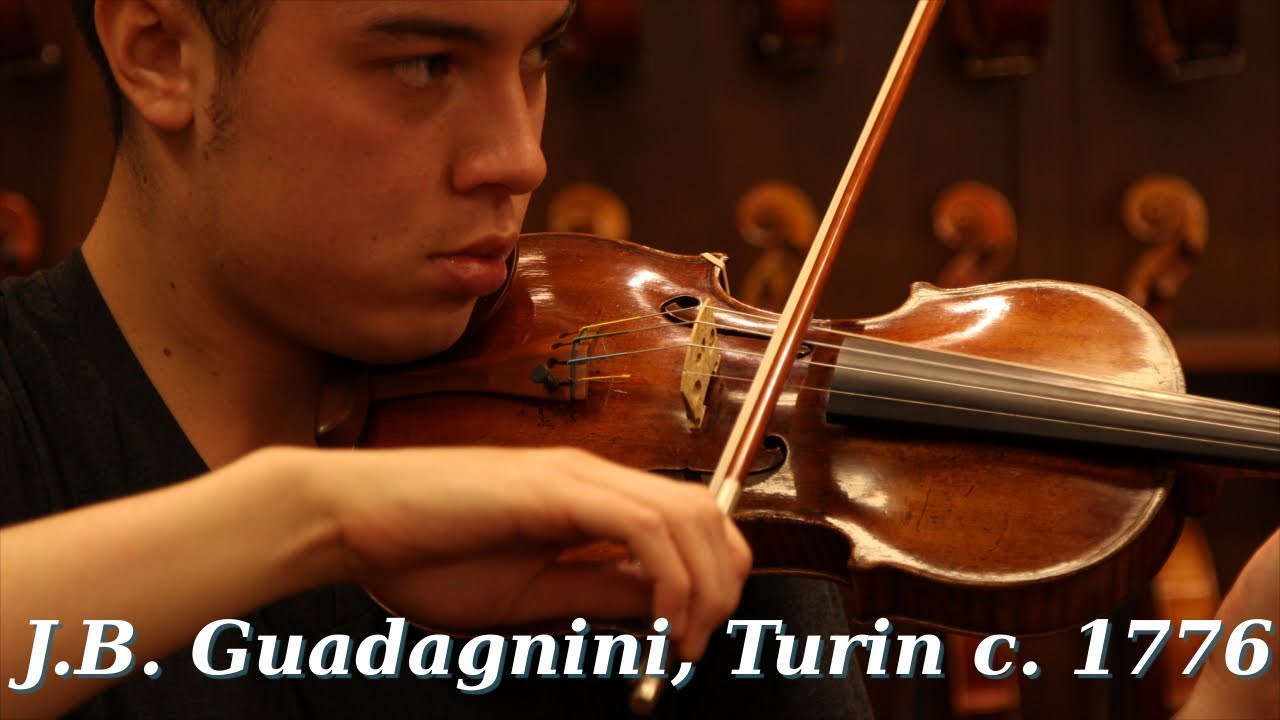 J.B. Guadagnini, Turin c. 1776 - Brobst Violin Shop