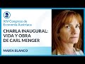 María Blanco - Vida y obra de Carl Menger