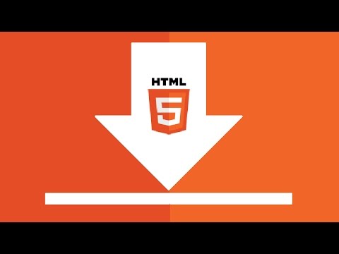 Download a file in HTML (Neither JS nor CSS)